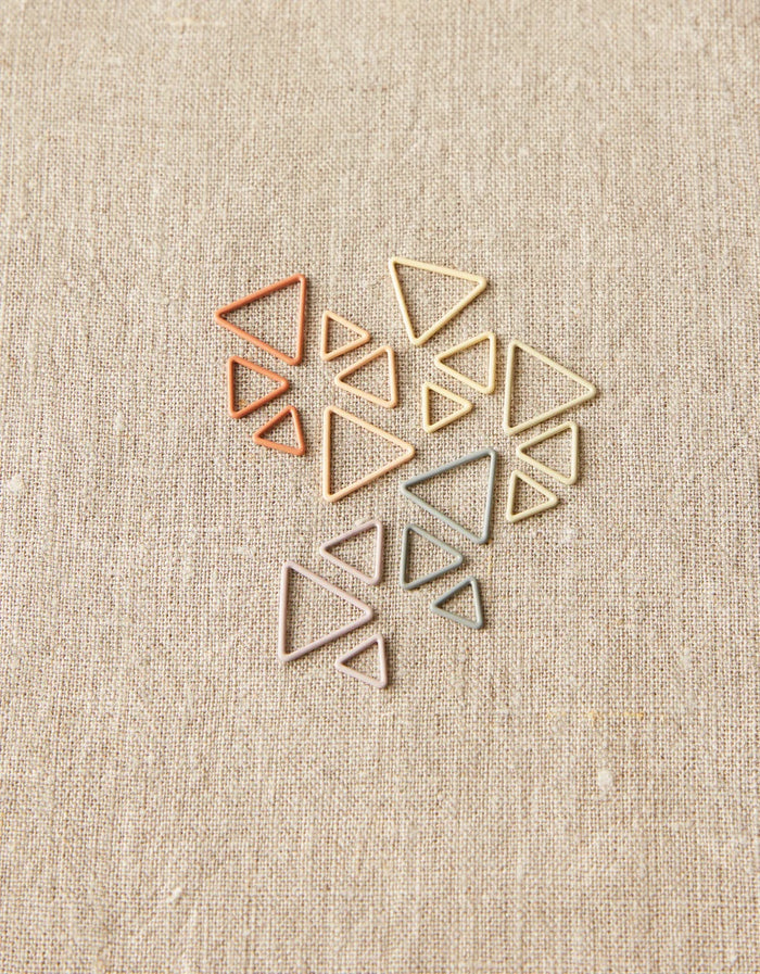 CocoKnits Triangle Stitch Markers - Earth Tones