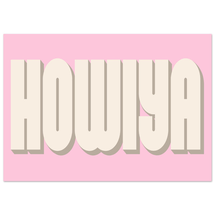 A3 (29.7 x 42  cm) / Pink & Beige