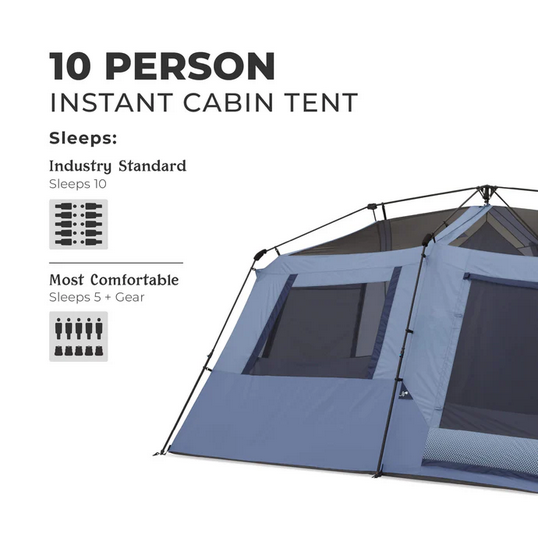 CORE 10 Person Instant Cabin Tent Pre-Owned