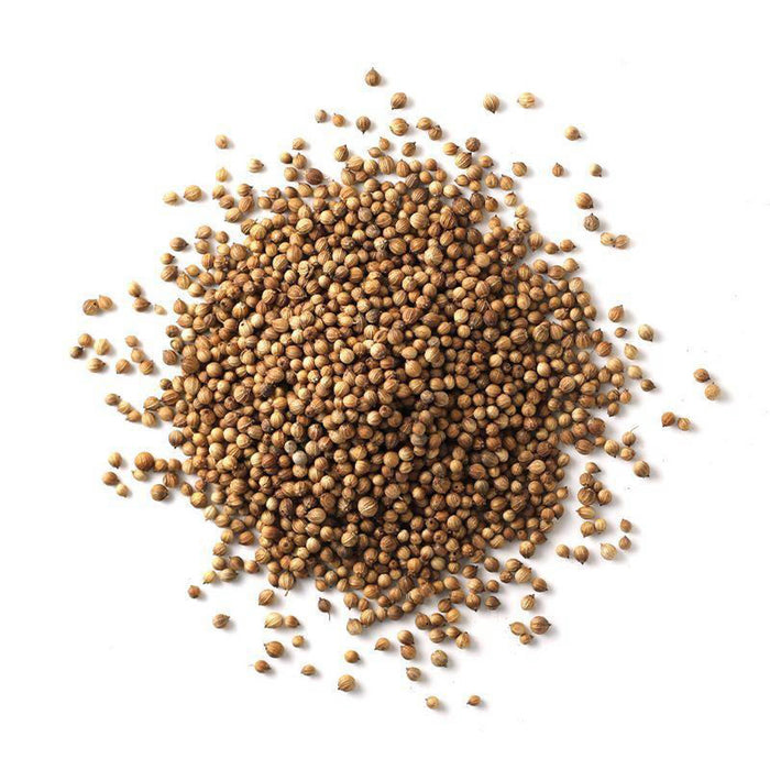 Closeup of light brown seeds
