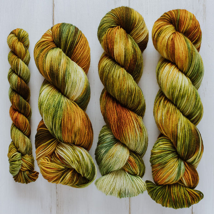 "Corn" Hand-Dyed Yarn – Garden Collection