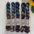 "Cowboy" Mini Sock Hand-dyed Yarn