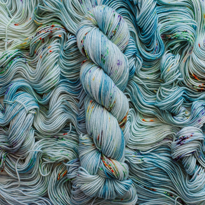 "Crystal Waters" Hand-dyed Yarn