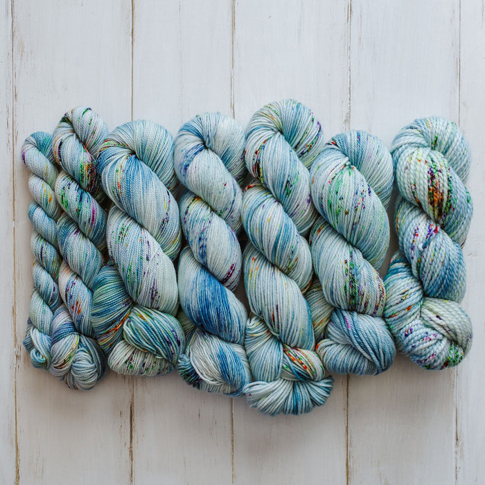 "Crystal Waters" Hand-dyed Yarn
