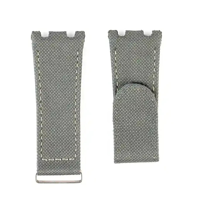 Custom Gray Nylon Strap for AP Royal Oak Offshore 44