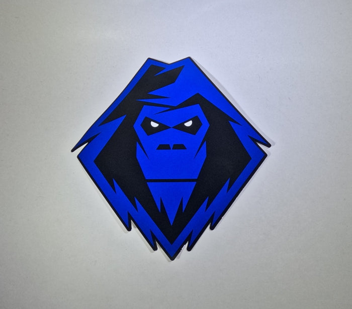 Decal YETI head - Blue