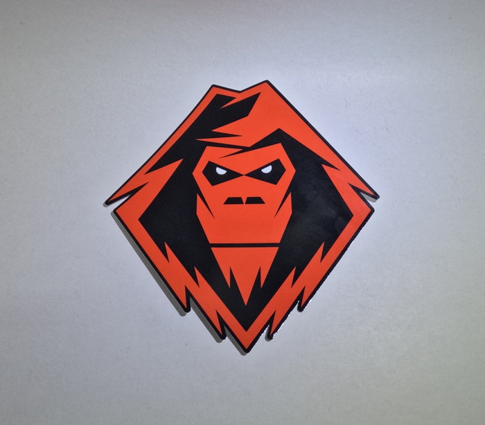 Decal YETI head - Red