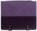 Della Q Maker's Bag Everyday Collection Hook and Needle Notebook Canvas Plum