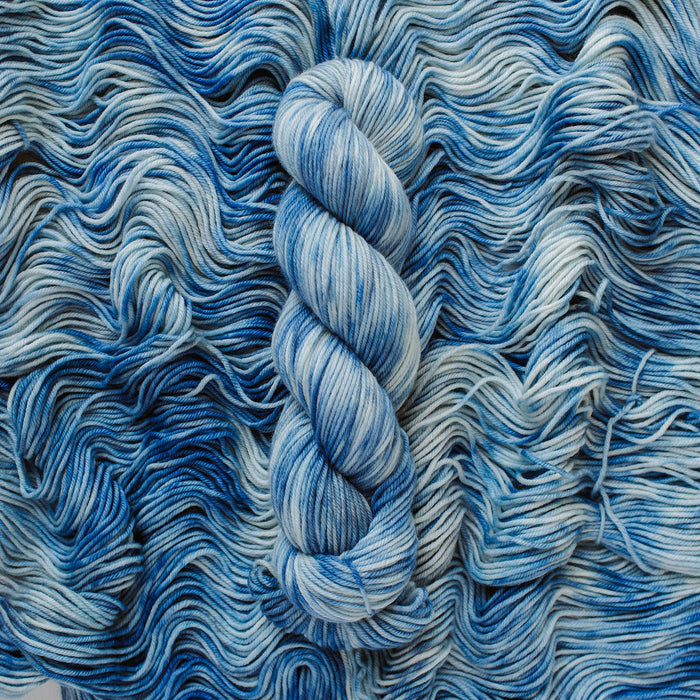 "Denim" Hand-Dyed Yarn – Garden Collection