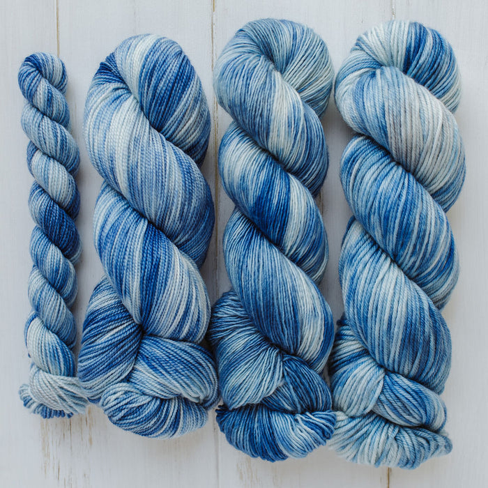 "Denim" Hand-Dyed Yarn – Garden Collection