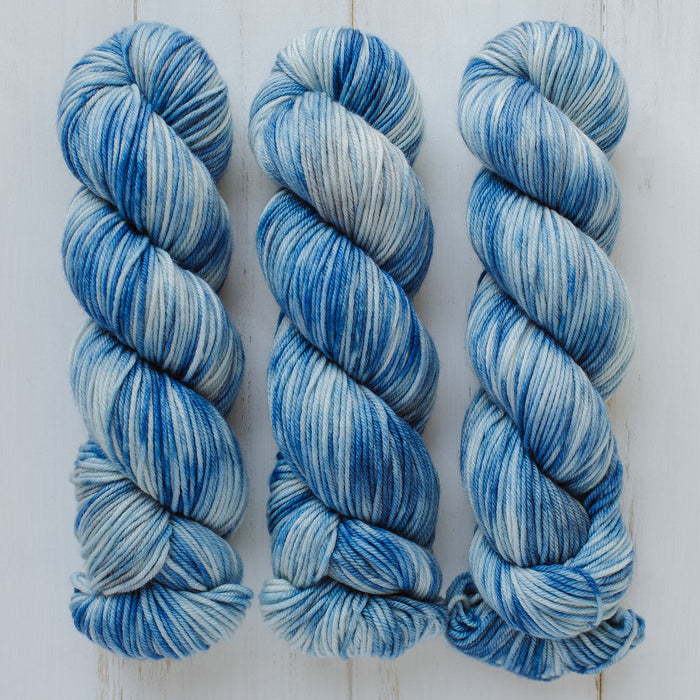 "Denim" Hand-Dyed Yarn – Garden Collection