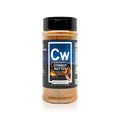 Spice container labeled 'Cowboy Butter' by Spicelogy on a white background