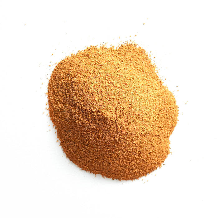 Closeup of tan-light yellow granules