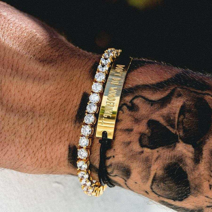 Don't Die Wondering Bracelet - The GLD Shop