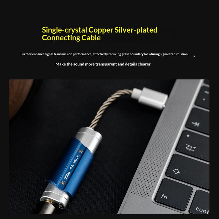 Dunu DTC 100 Pro CS43198 Portable DAC & AMP - 3.5mm