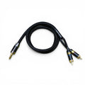 EarAudio Premium Dual RCA To 4.4mm Male Interconnects Cable
