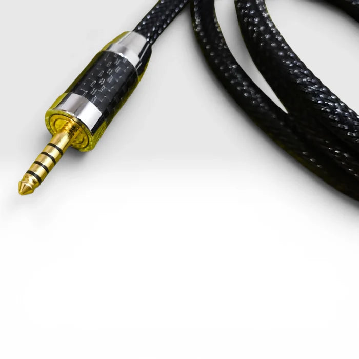 EarAudio Premium Dual RCA To 4.4mm Male Interconnects Cable