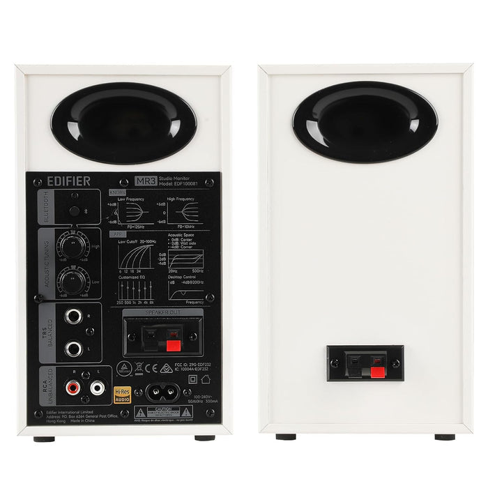 Edifier MR3 Hi-Res Bluetooth Powered Studio Monitor Speakers