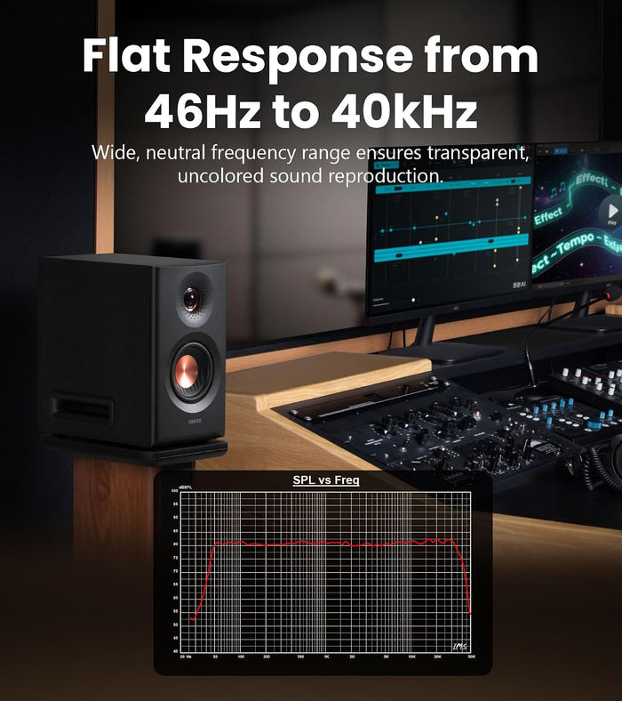 Edifier MR5 Tri-amped Powered Studio Monitor Speakers