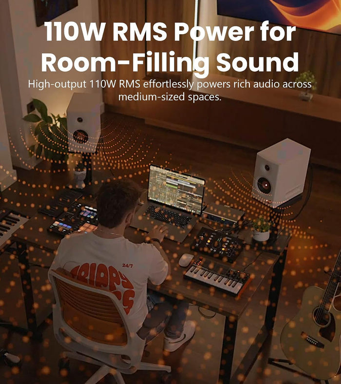 Edifier MR5 Tri-amped Powered Studio Monitor Speakers