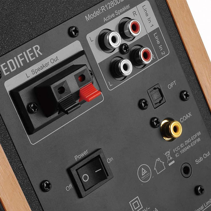 Edifier R1280DBS Active 2.0 Bluetooth Bookshelf Speaker - The Audio Store