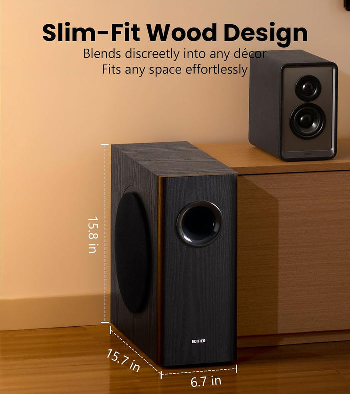 Edifier T5s 70W RMS & 8 Inch Powered Active Subwoofer