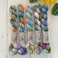 "Elegance" - Singles Fingering Mini Hand-Dyed Yarn