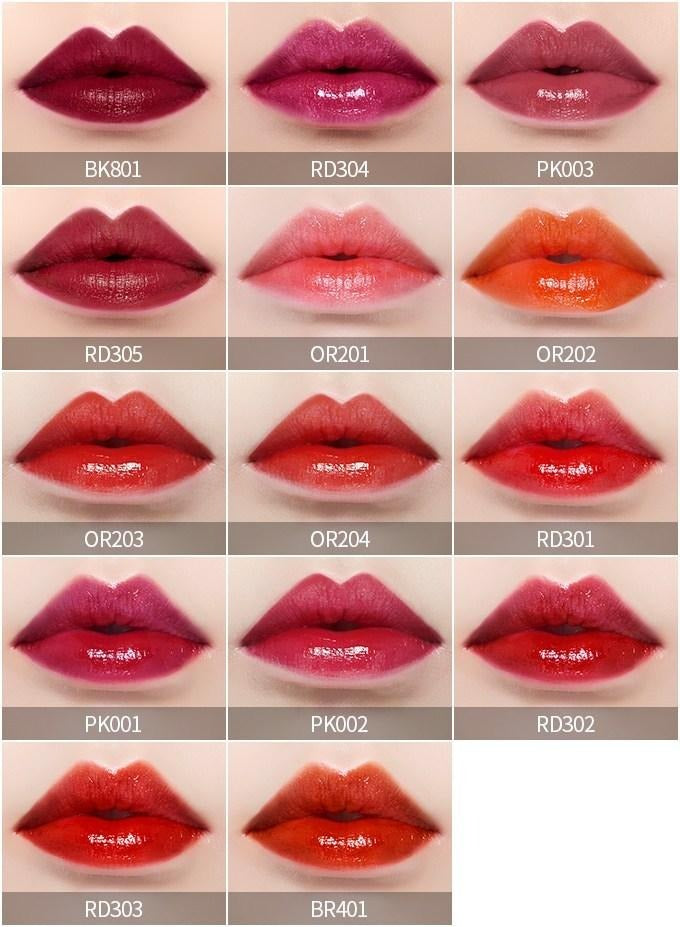 Etude House. Dear Darling Water Gel Tint 4.5g [#OR201 Kumquat Red] | Lady Bonita | Korean beauty NZ