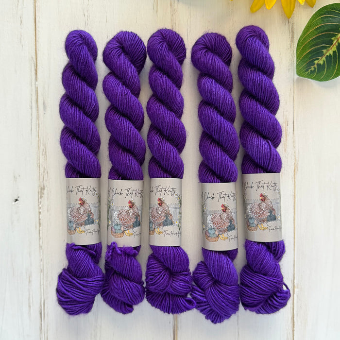 "Fairy Kingdom" - Singles Fingering Mini Hand-Dyed Yarn