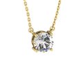 Floating Gemstone Necklace