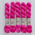 "Fuchsia" Mini Sock Hand-dyed Yarn