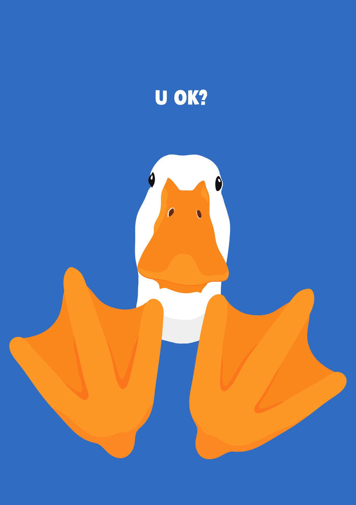 5x7" / Navy Blue - u ok?