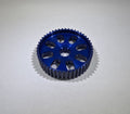 Gears, syncrodrive 28mm 47T - Blue