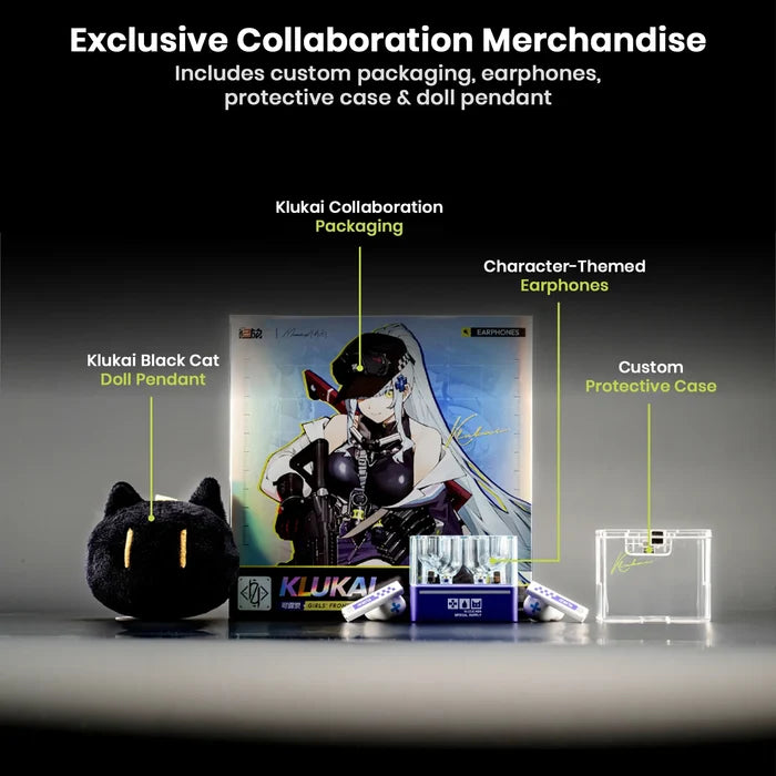 GIRLS' FRONTLINE 2 x MOONDROP KLUKAI Planar Driver True Wireless Earbuds