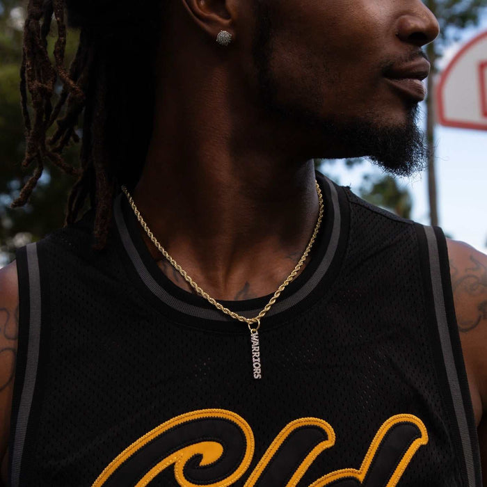 Golden State Warriors Wordmark Pendant