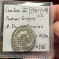 Gordian III AR Antoninianus 238-244 AD