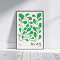 Green Irish Print - Glas. Irish colour art
