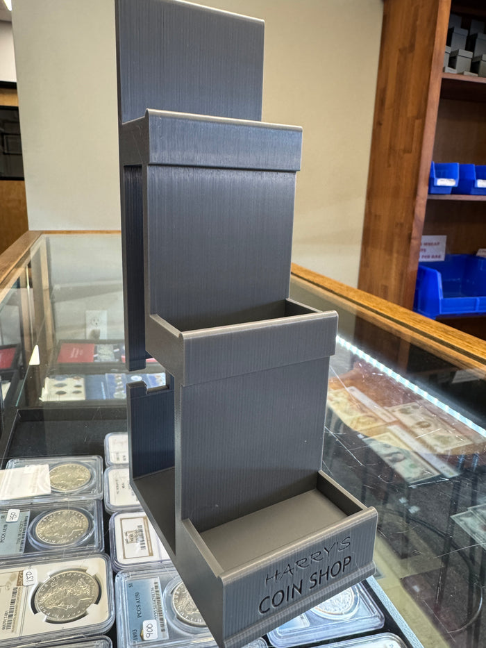 Harry’s Custom 3-Slab Polymer Display Rack