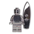 Heroic Minifigs - Silver Sentinel (Steel Chrome Variant 1/1)