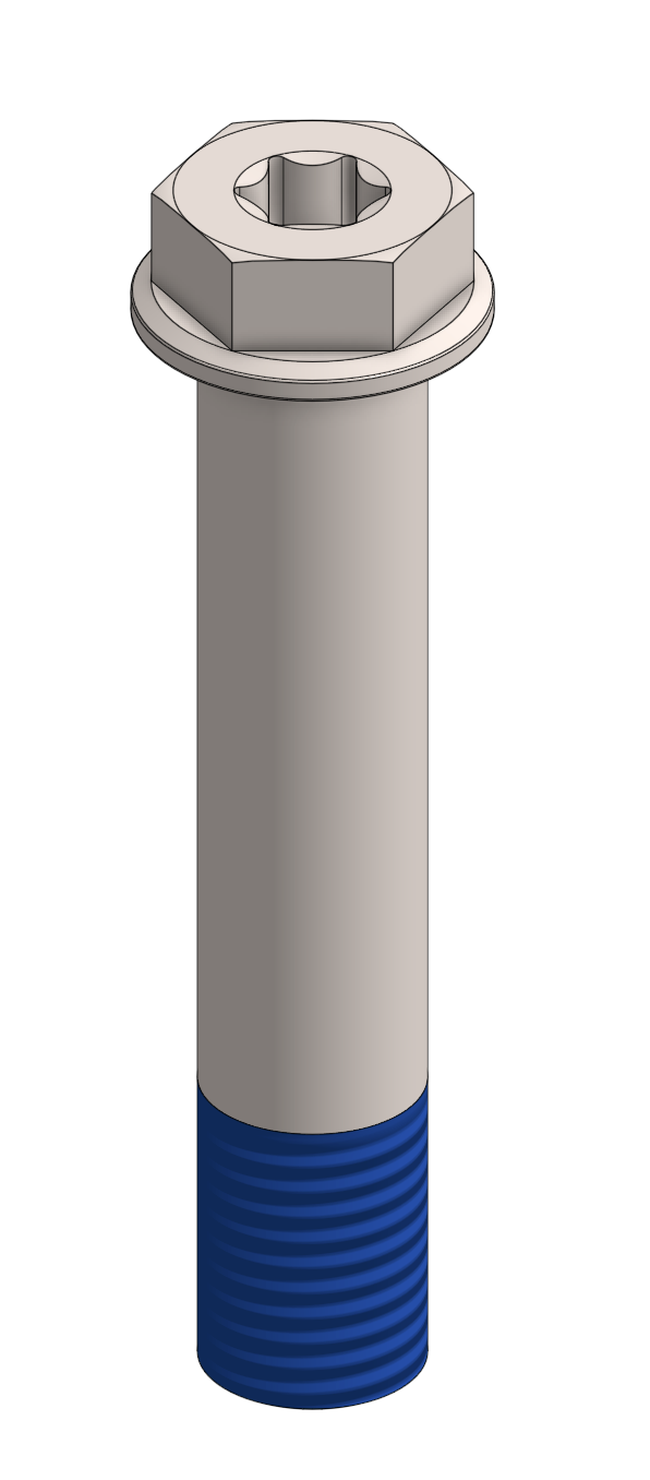 HFCS,M10-1.25X52MM, Ti