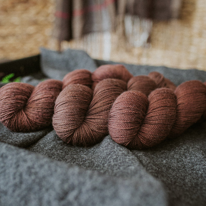 "Honey Bear" Hand-dyed Yarn