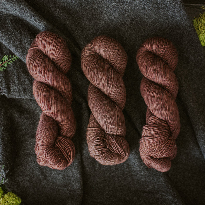 "Honey Bear" Hand-dyed Yarn