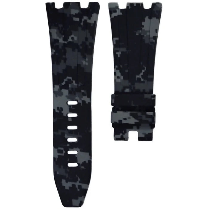 Horus Rubber Strap for AP Royal Oak Offshore 42 (Buckle) - Graphite Digi