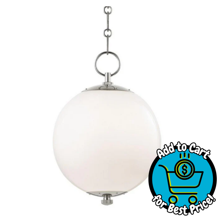 Hudson Valley Lighting Sphere No.1 Pendant by Mark D. Sikes