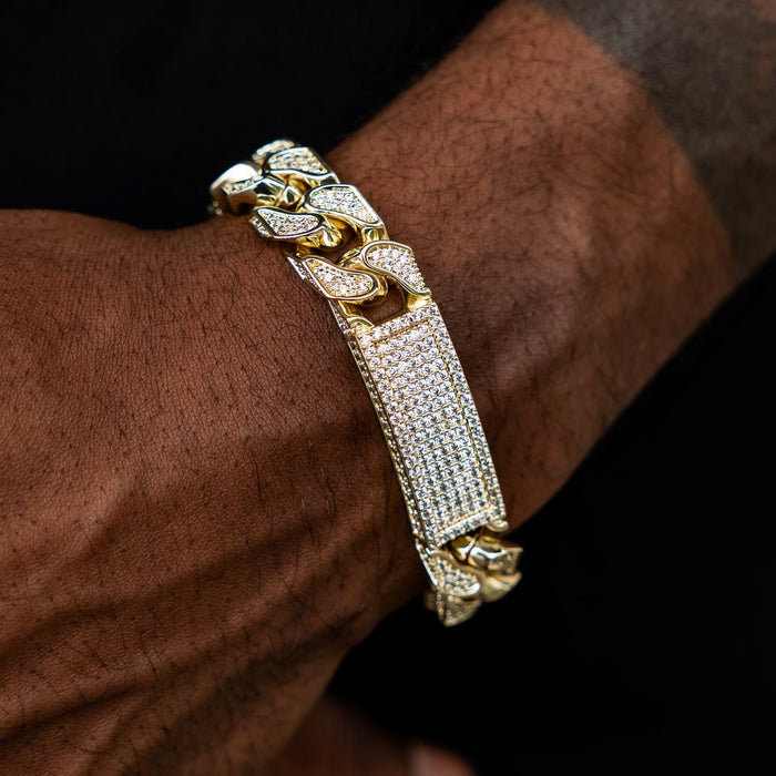 Iced ID Link Bracelet