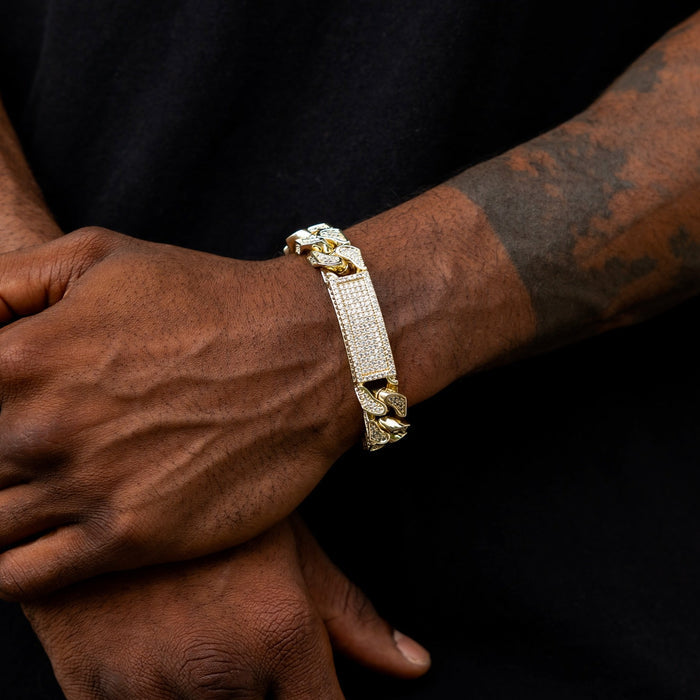 Iced ID Link Bracelet