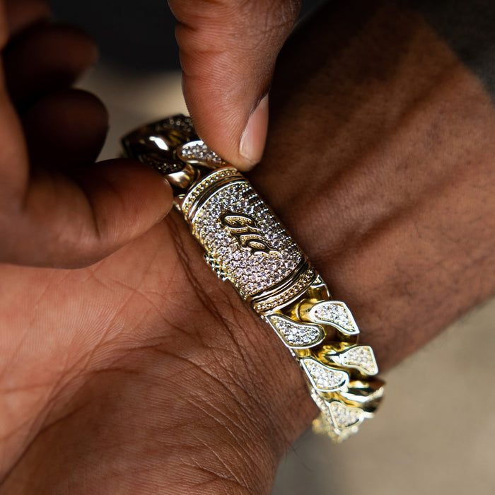Iced ID Link Bracelet