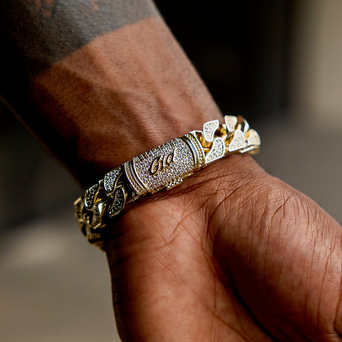 Iced ID Link Bracelet