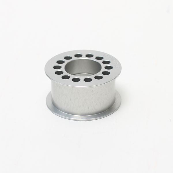 Idler wheel 2'' flanged, 28mm - Red
