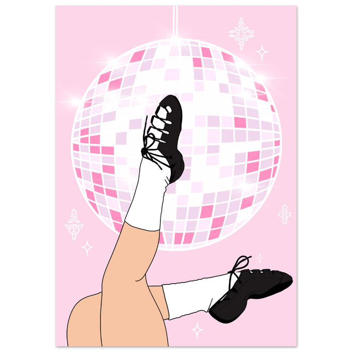 21x29.7 cm / 8x12" / Pink